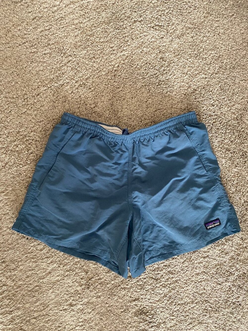 Patagonia blue shorts